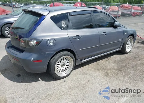 2008 Mazda Mazda3 S Grand Touring из США, поврежденный, VIN JM1BK344581831694